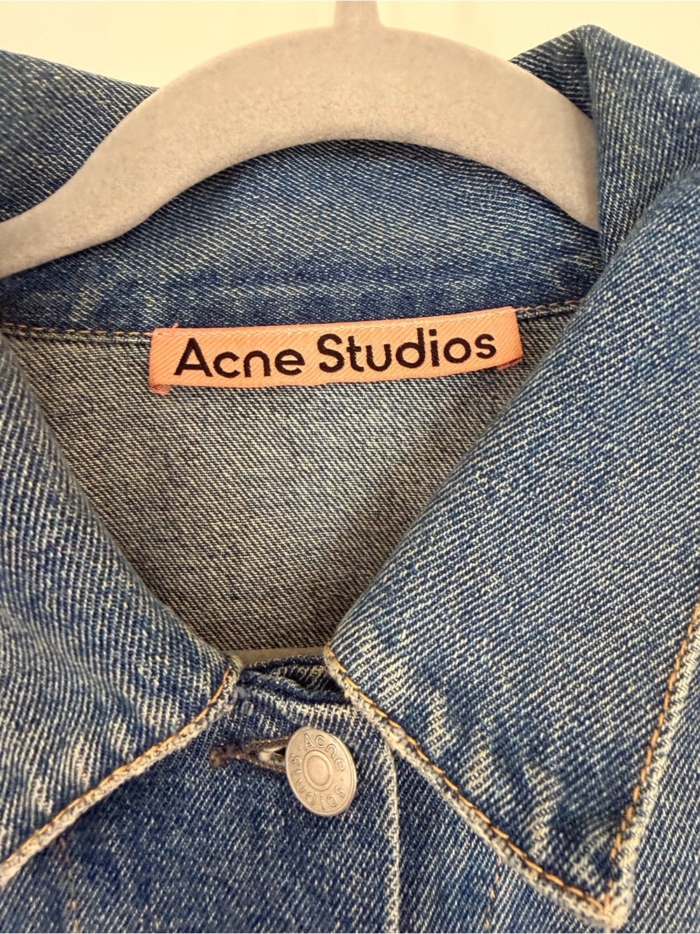 Acne Studios Oversize Denim Trucker Jacket - Picture 3 of 9